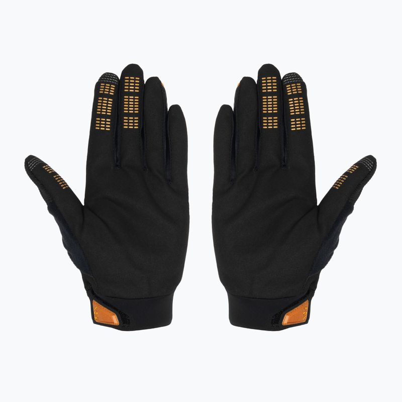Fox Racing Ranger Frequency tangerine men's cycling gloves 3