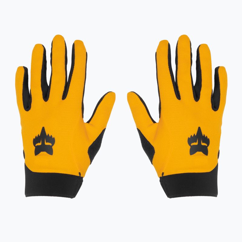 Fox Racing Ranger Jr tangerine children's cycling gloves 2
