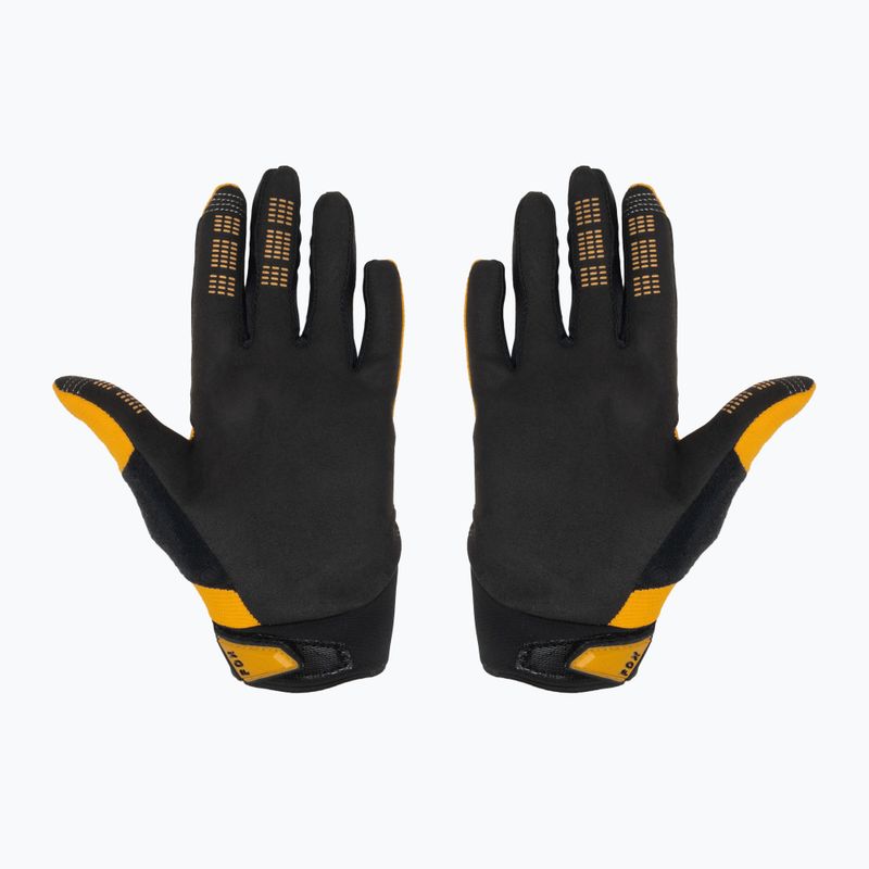 Fox Racing Ranger Jr tangerine children's cycling gloves 3