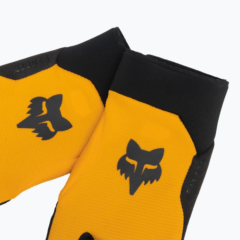 Fox Racing Ranger Jr tangerine children's cycling gloves 4