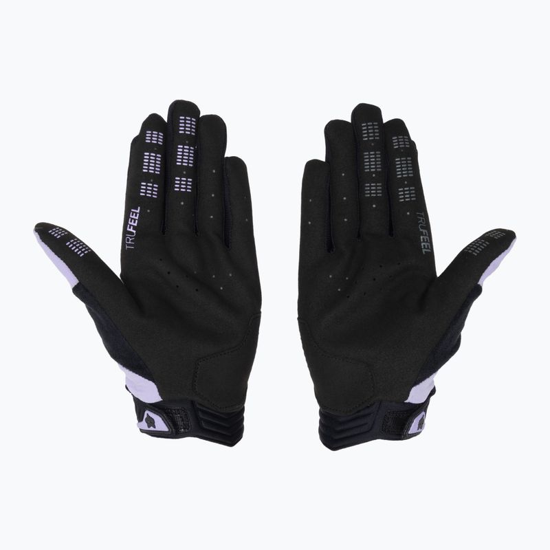 Fox Racing Defend lilac men's cycling gloves 3
