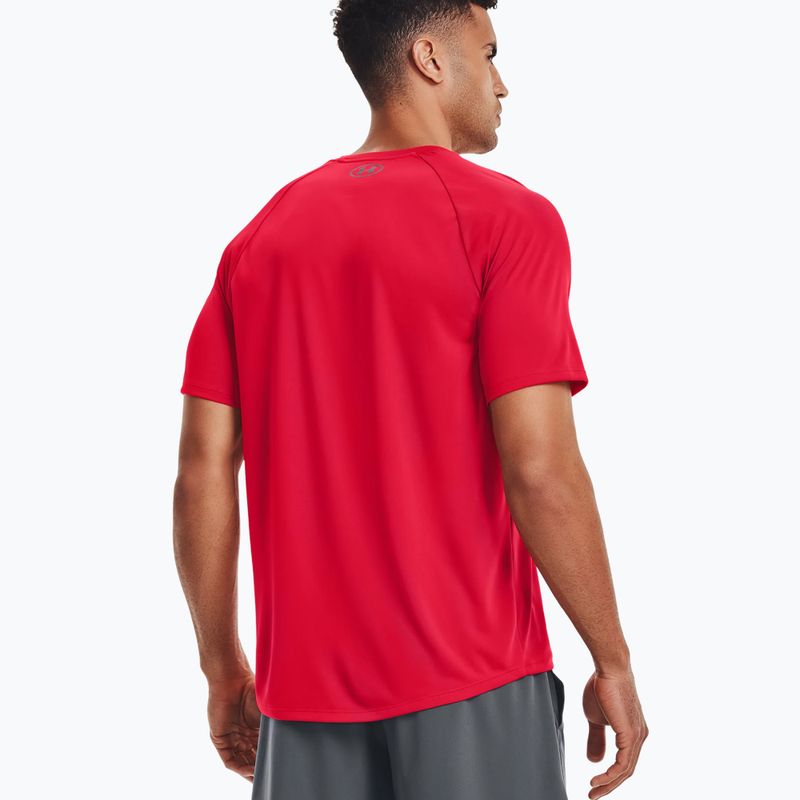 Under Armour Tech 2.0 SS Tee 600 men's training shirt red 1326413 2