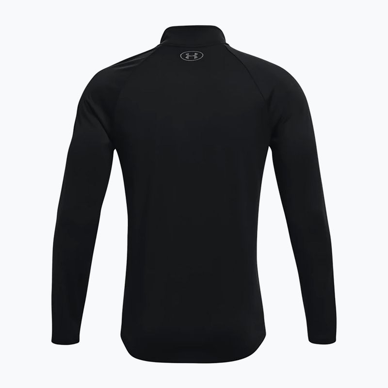 Under Armour Tech 2.0 1/2 Zip men's training sweatshirt black 1328495-001 2
