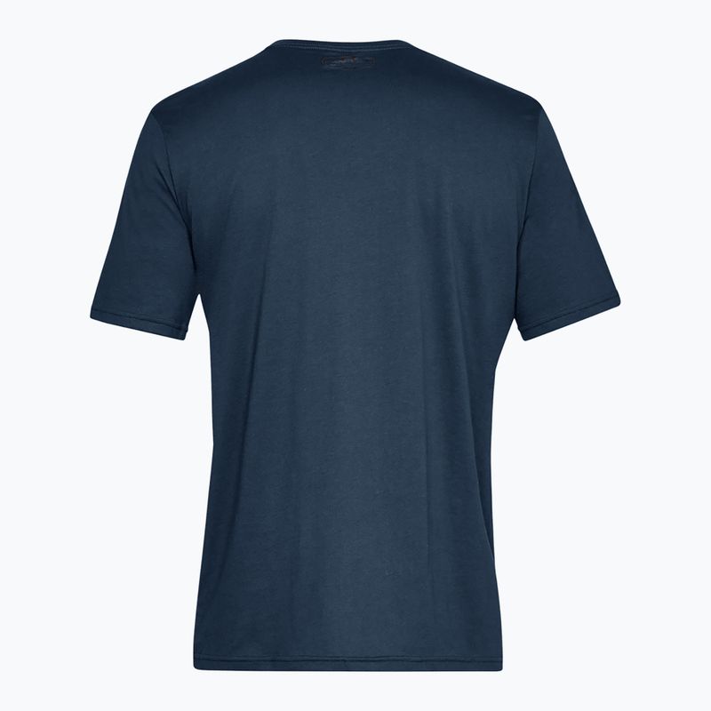 Men's T-shirt Under Armour Sportstyle Left Chest academy/black 2