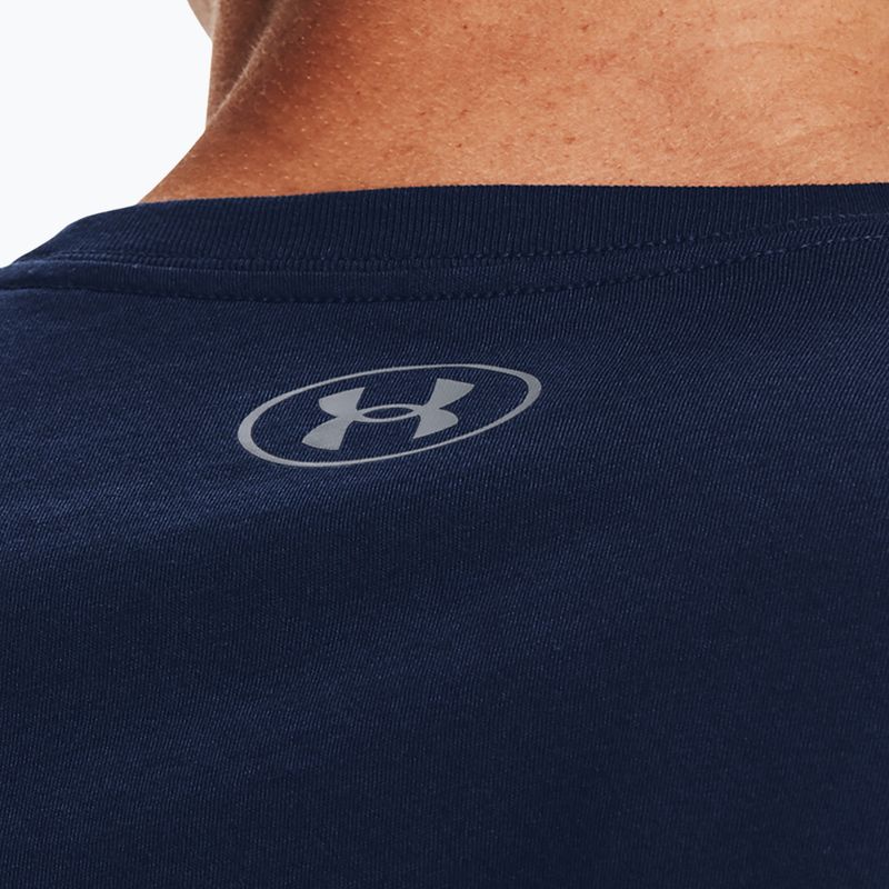 Men's Under Armour Boxed Sportstyle training T-shirt navy blue 1329581 4