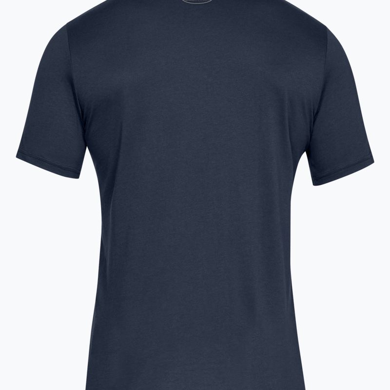 Men's Under Armour Boxed Sportstyle training T-shirt navy blue 1329581 6