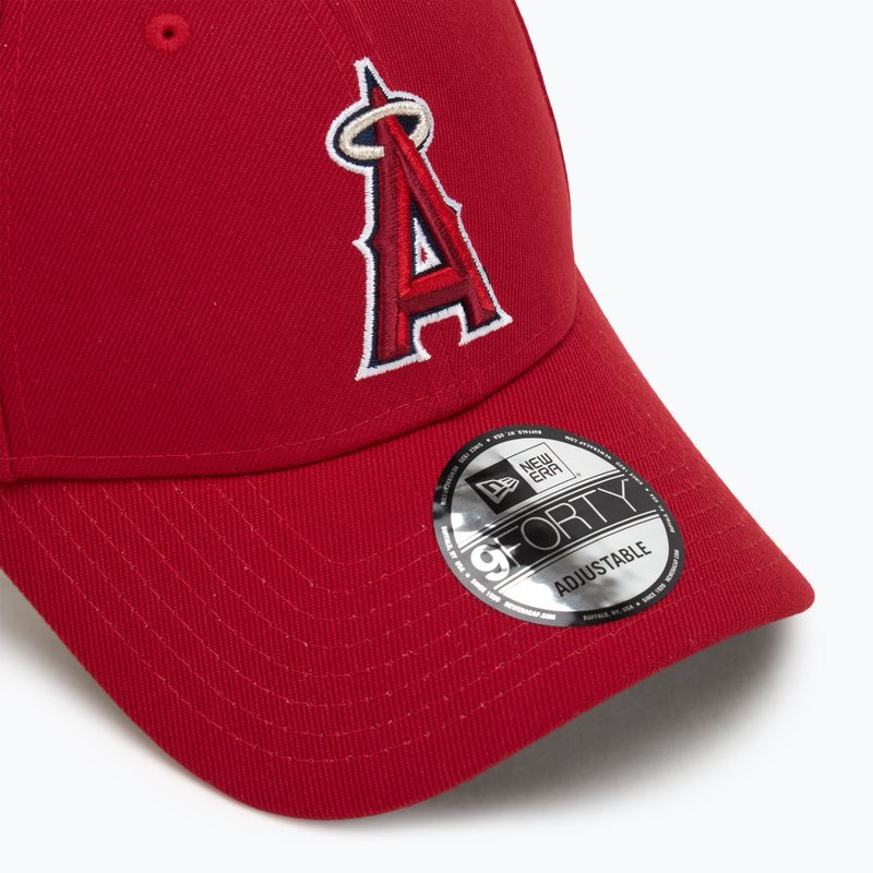 New Era MLB The League Anaheim Angels baseball cap red 3
