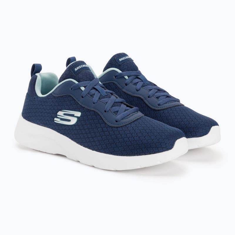 Women's training shoes SKECHERS Dynamight 2.0 Eye To Eye navy/light blue 4