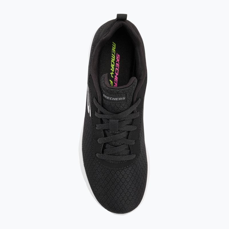 Women's training shoes SKECHERS Dynamight 2.0 Eye To Eye black/white 6