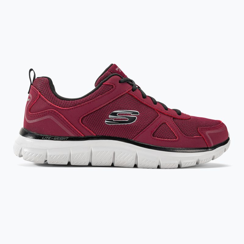 Men's training shoes SKECHERS Track Scrolic red 2