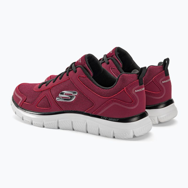 Men's training shoes SKECHERS Track Scrolic red 3