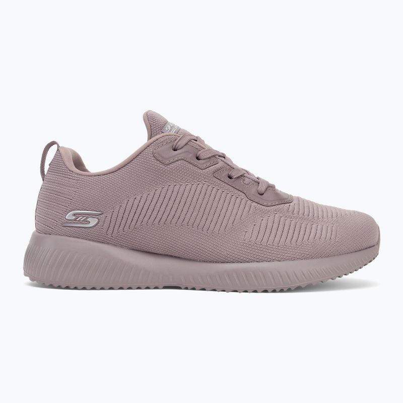 Women's SKECHERS Bobs Sport Squad Tough Talk mauve shoes 2
