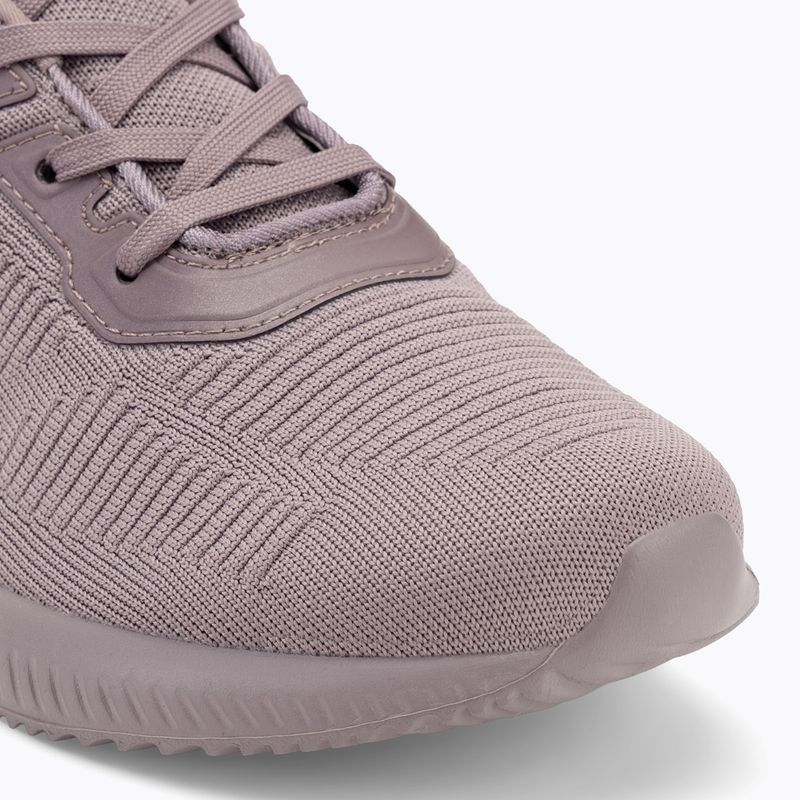 Women's SKECHERS Bobs Sport Squad Tough Talk mauve shoes 7
