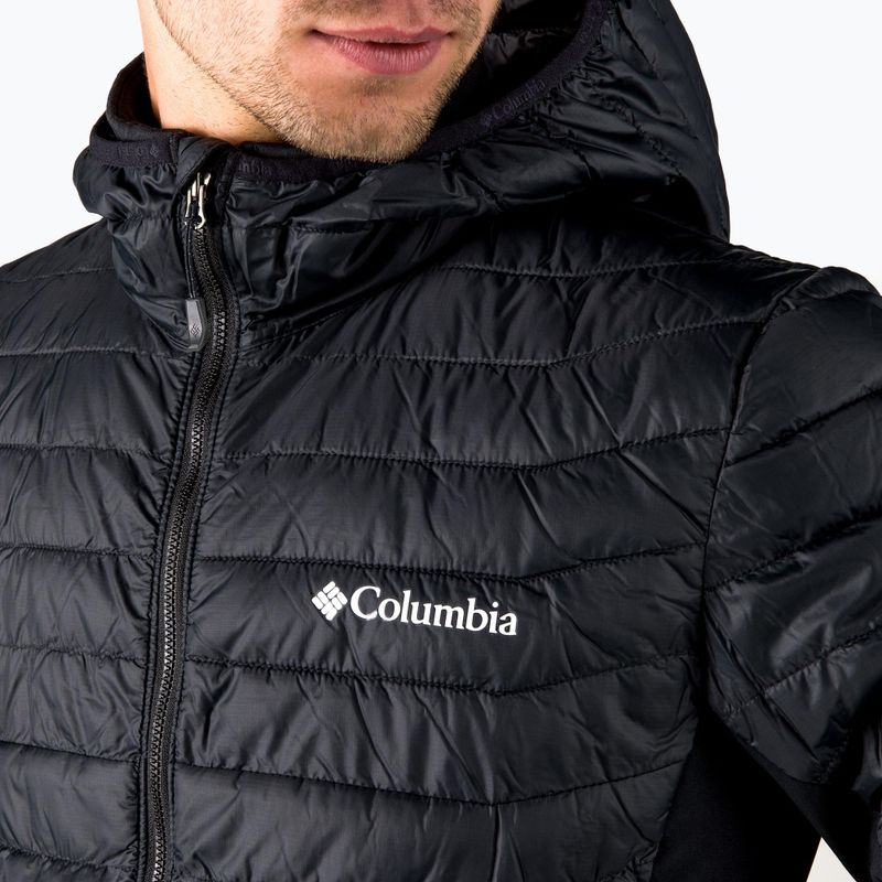 Columbia Powder Pass Hooded 010 men's down jacket black 1773271 4