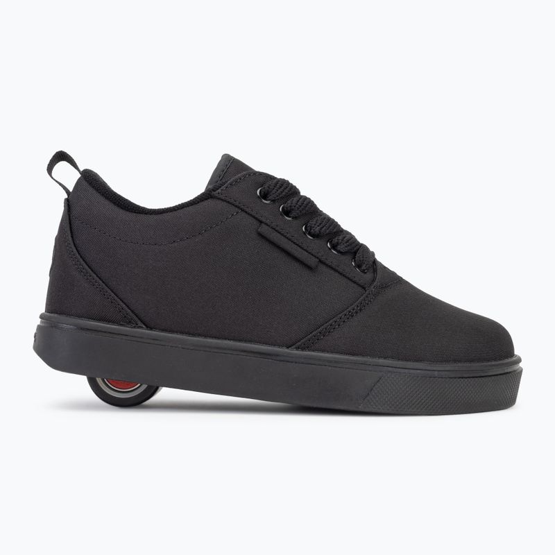 Heelys Pro 20 triple black canvas children's shoes 2