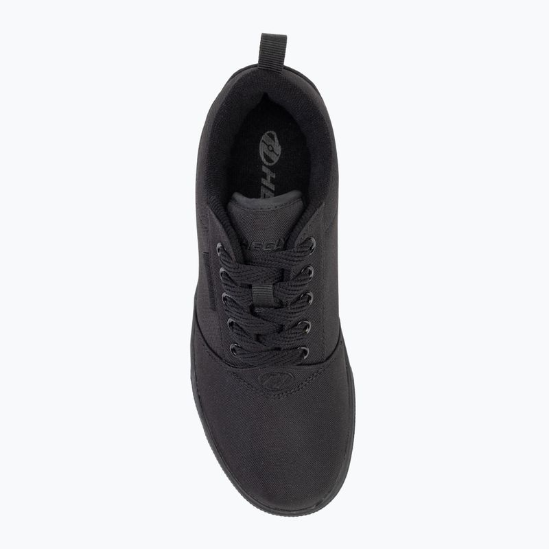 Heelys Pro 20 triple black canvas children's shoes 6