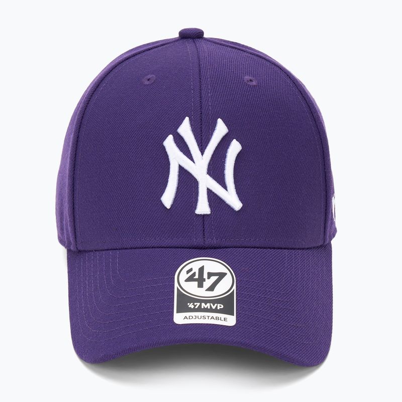 47 Brand MLB New York Yankees MVP baseball cap purple 2