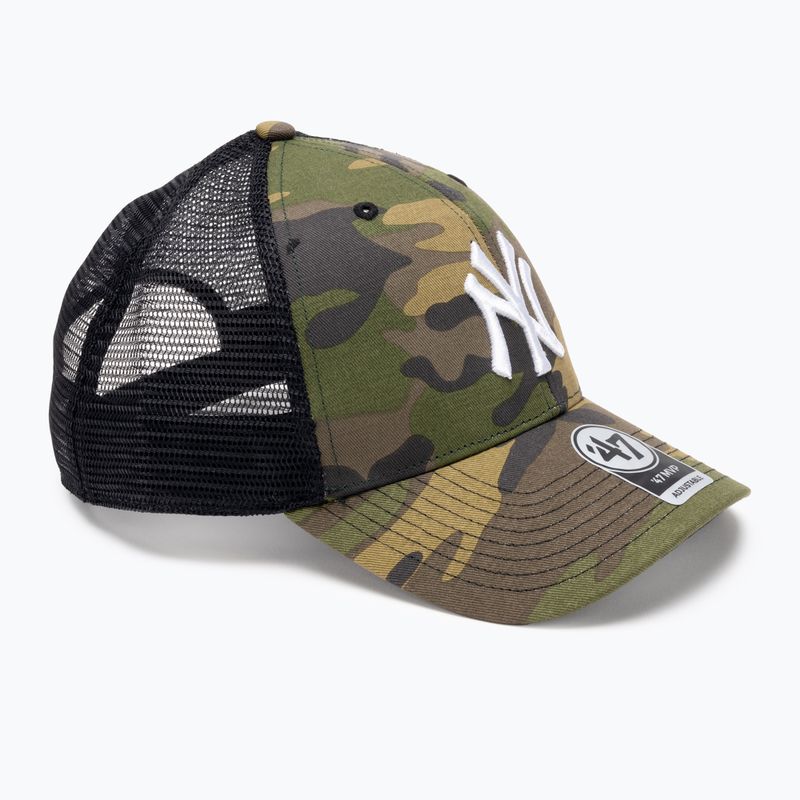 47 Brand MLB New York Yankees camo baseball cap Branson MVP camo/black