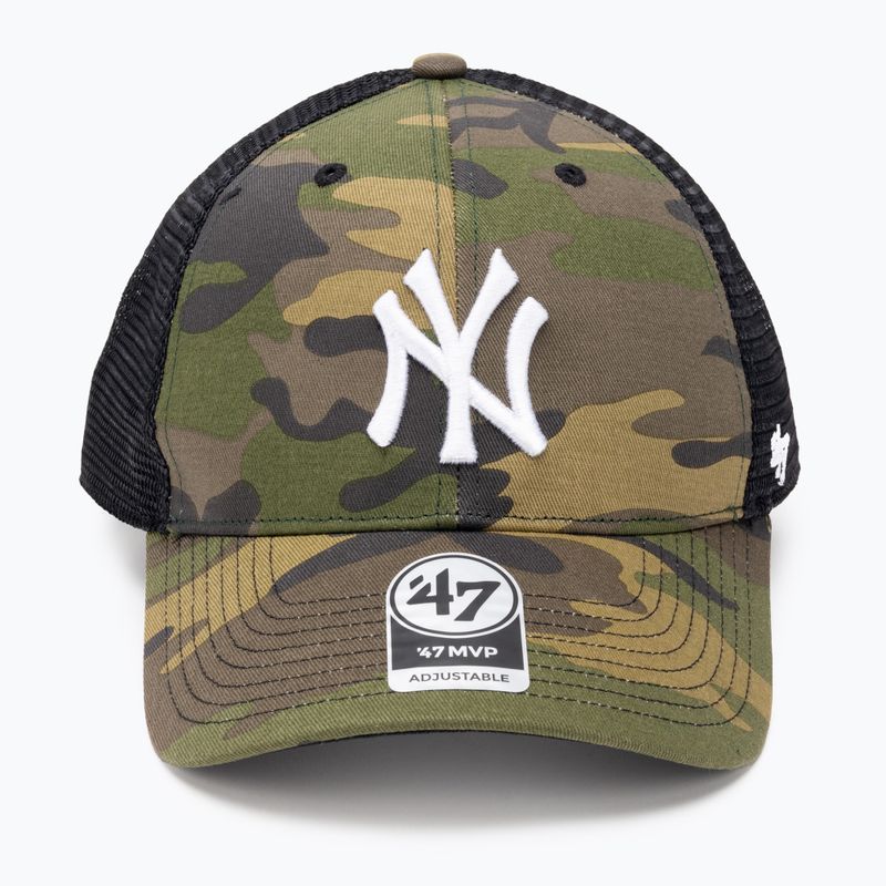 47 Brand MLB New York Yankees camo baseball cap Branson MVP camo/black 4