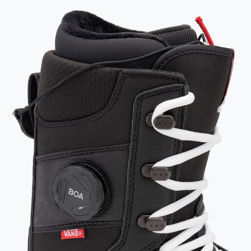 Men's snowboard boots Vans Invado OG black/white 8