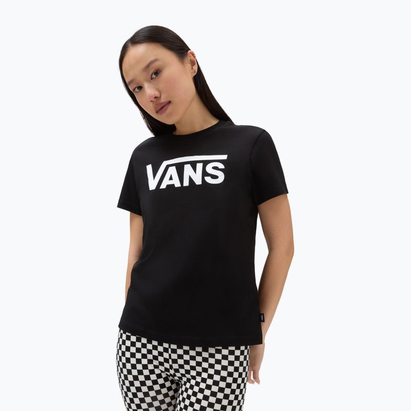 Women's Vans Wm Flying V Crew Tee black