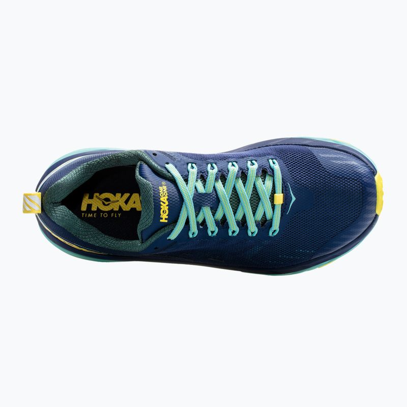 Women's running shoes HOKA Challenger ATR 5 medieval blue/mallard green 9