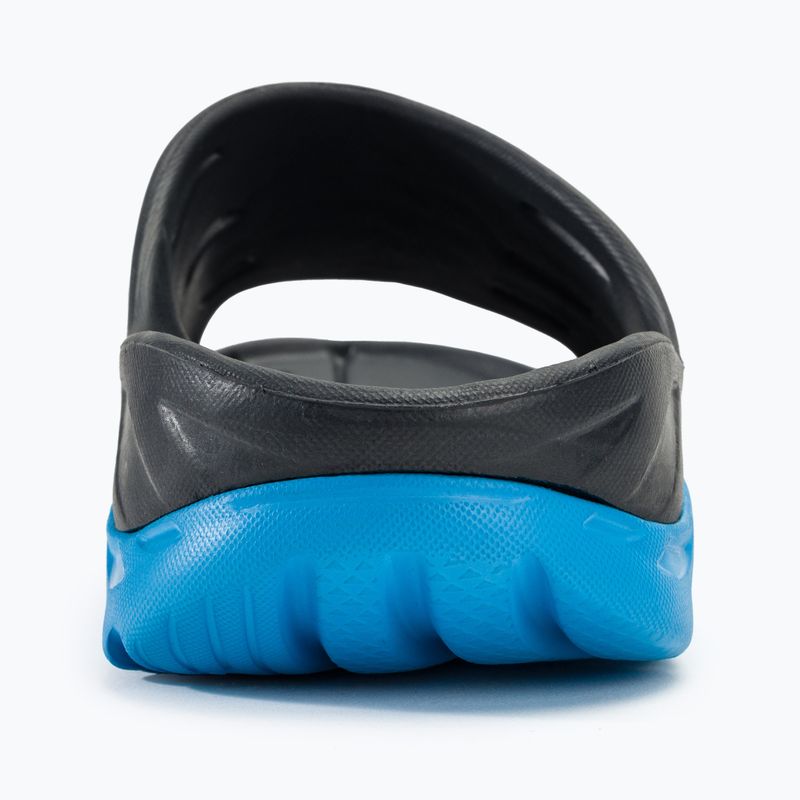Women's HOKA Ora Recovery Slide 2 ebony/dresden blue slides 6
