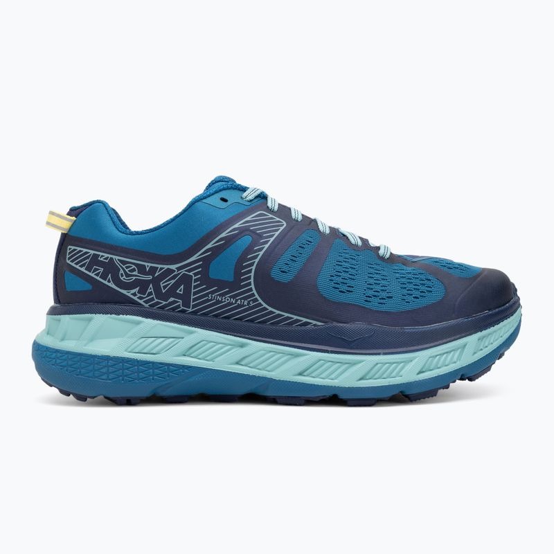 Women's running shoes HOKA Stinson ATR 5 seaport/aqua haze 2