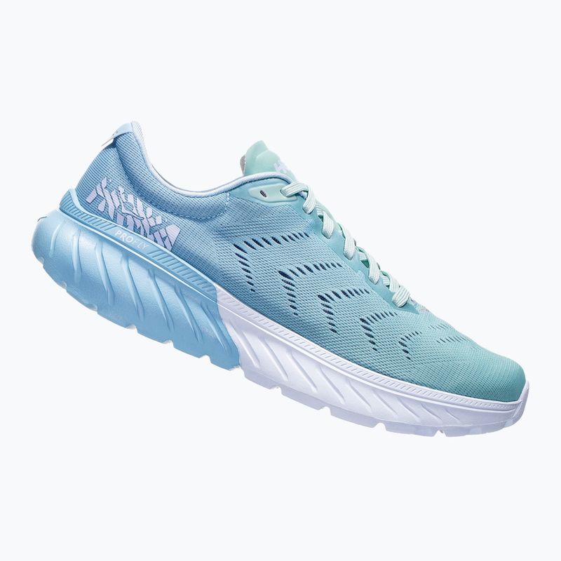 Women's running shoes HOKA Mach 2 aquamarine/lichen 7