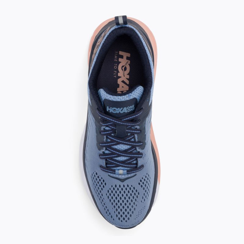 Women's running shoes HOKA Arahi 3 allure/mood indigo 6