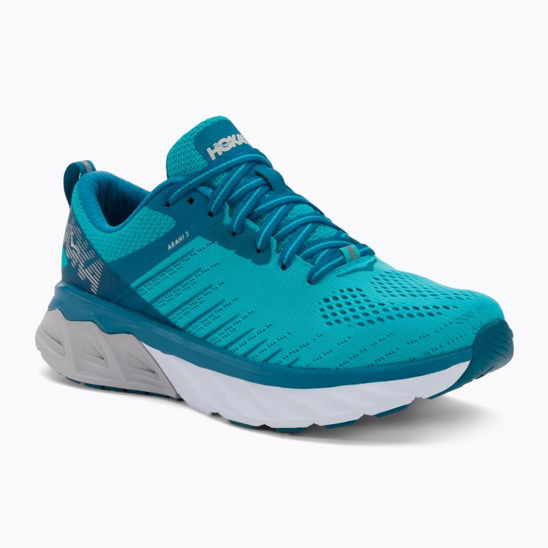 Women's running shoes HOKA Arahi 3 scuba blue/seaport