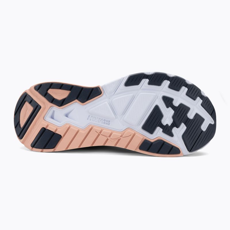 Women's running shoes HOKA Arahi 3 Wide allure/mood indigo 5