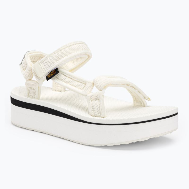 Women's hiking sandals Teva Flatform Universal Mesh Print bright white
