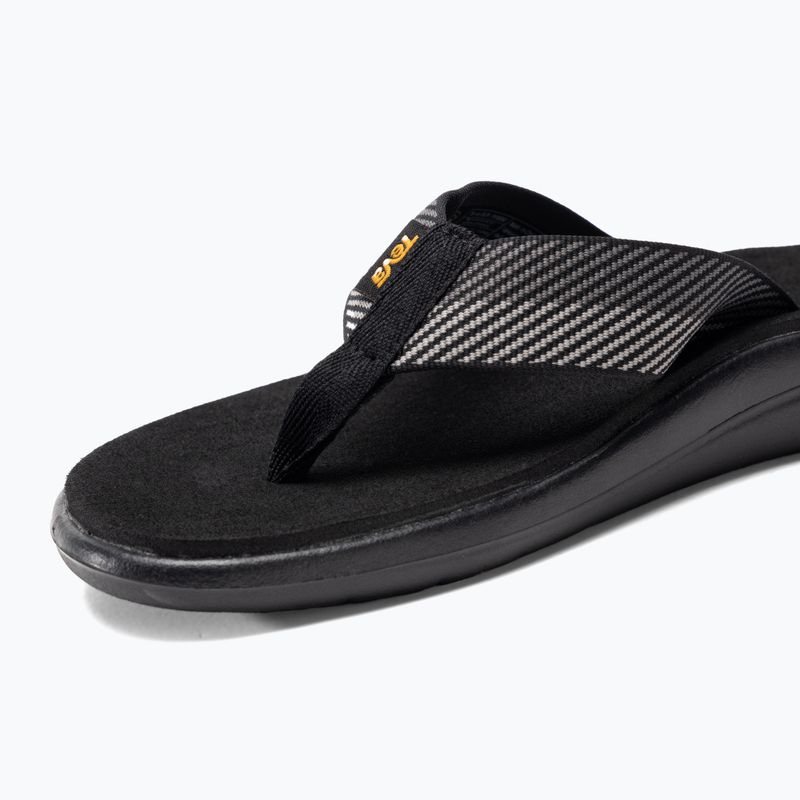 Men's Teva Voya Flip vori black gray flip flops 7