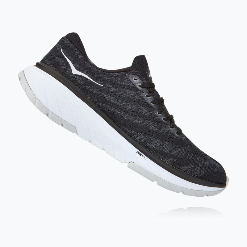 Men's running shoes HOKA Cavu 3 black/white 2