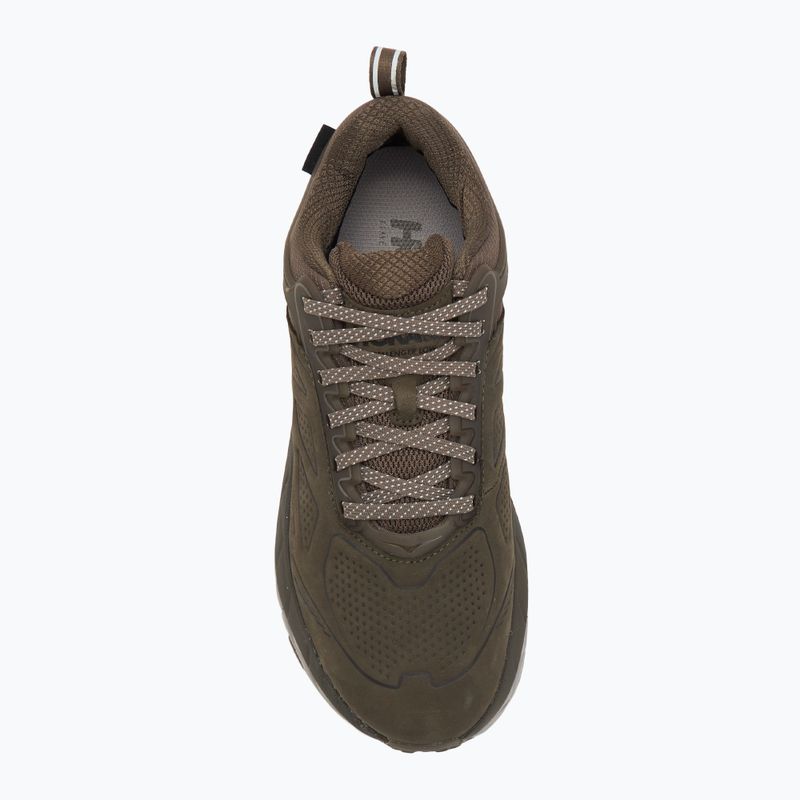 Women's running shoes HOKA Challenger Low GTX major brown/heather 5
