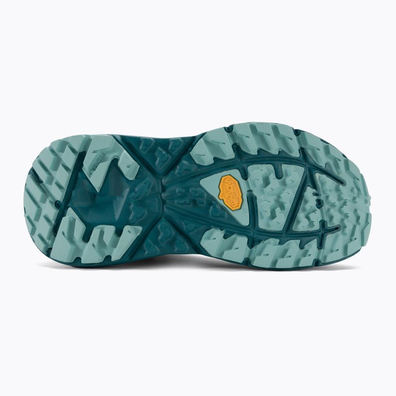 Women's trekking boots HOKA Kaha GTX frost gray/aqua haze 5