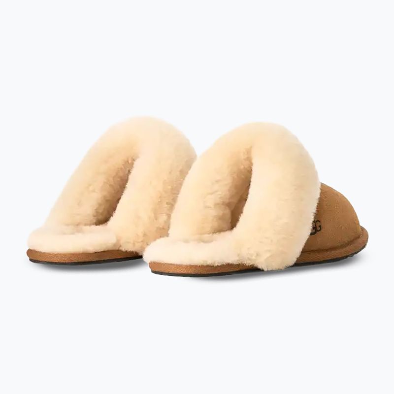 Women's slippers UGG Scuffette II chestnut 3