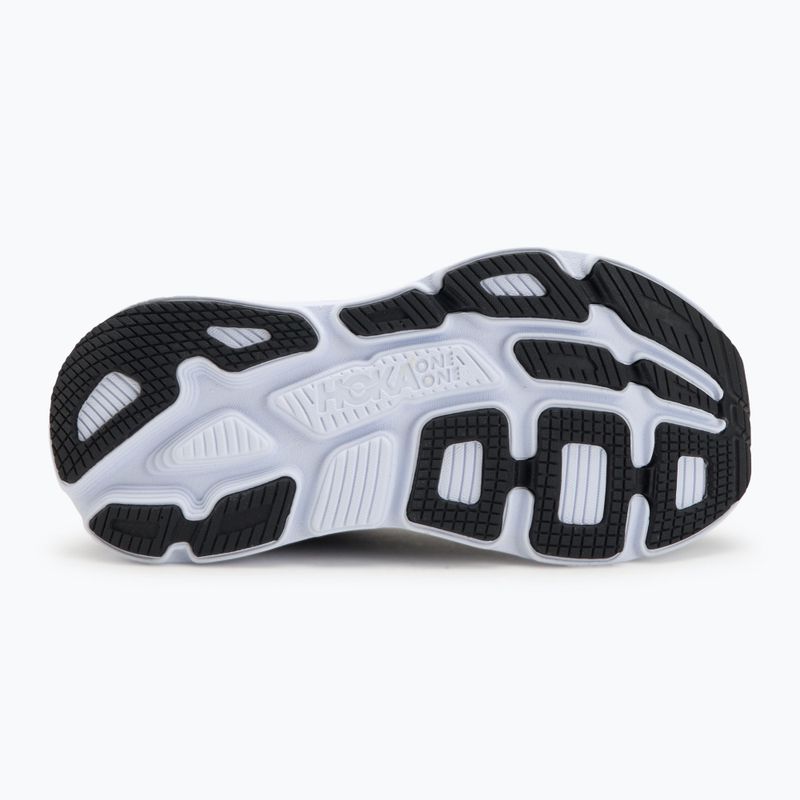 Women's running shoes HOKA Bondi 7 black/white 4