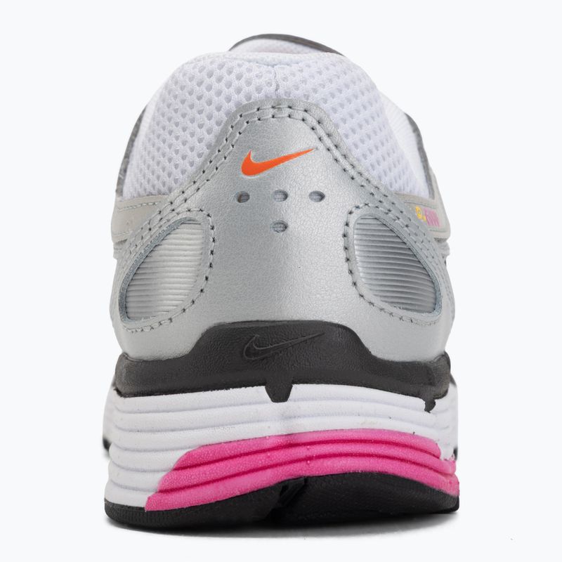 Women's shoes Nike P-6000 white/metallic platinum/laser fuchsia 6