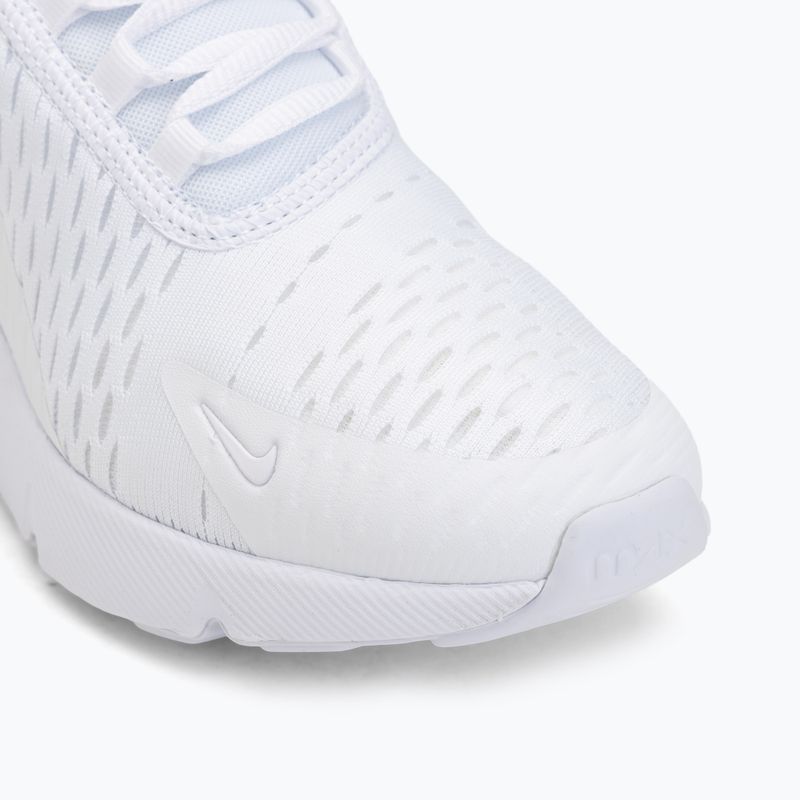 Shoes Nike Air Max 270 white/metallic silver/white 7