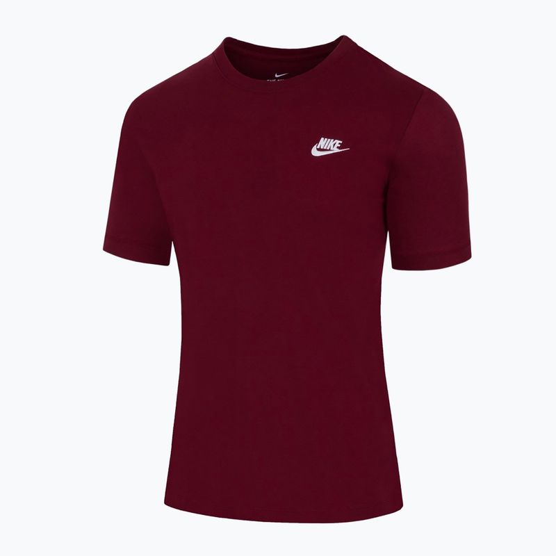 Men's T-shirt Nike Sportswear Club Team Red/White 3
