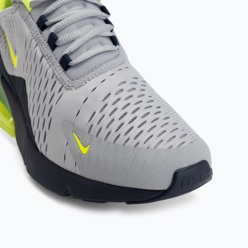 Men's shoes Nike Air Max 270 wolf grey/obsidian/volt 7