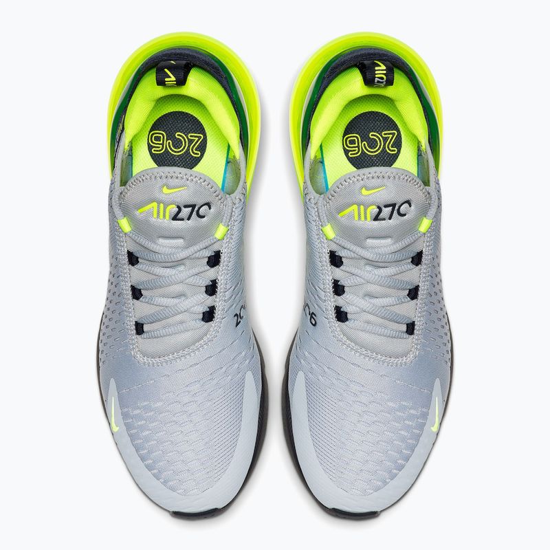 Men's shoes Nike Air Max 270 wolf grey/obsidian/volt 3