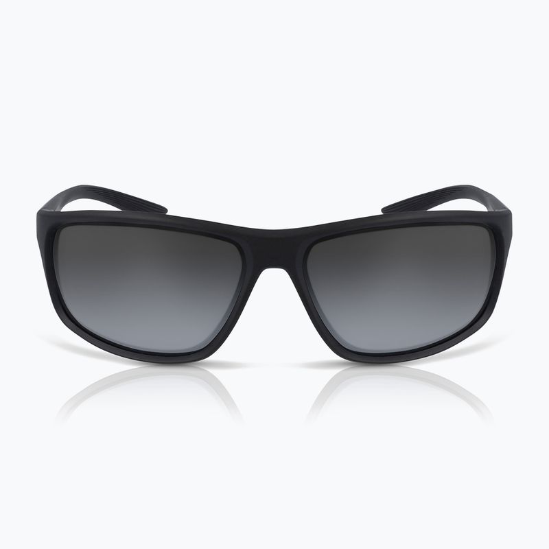 Men's Nike Adrenaline matte black/grey w/silver mirror sunglasses 6