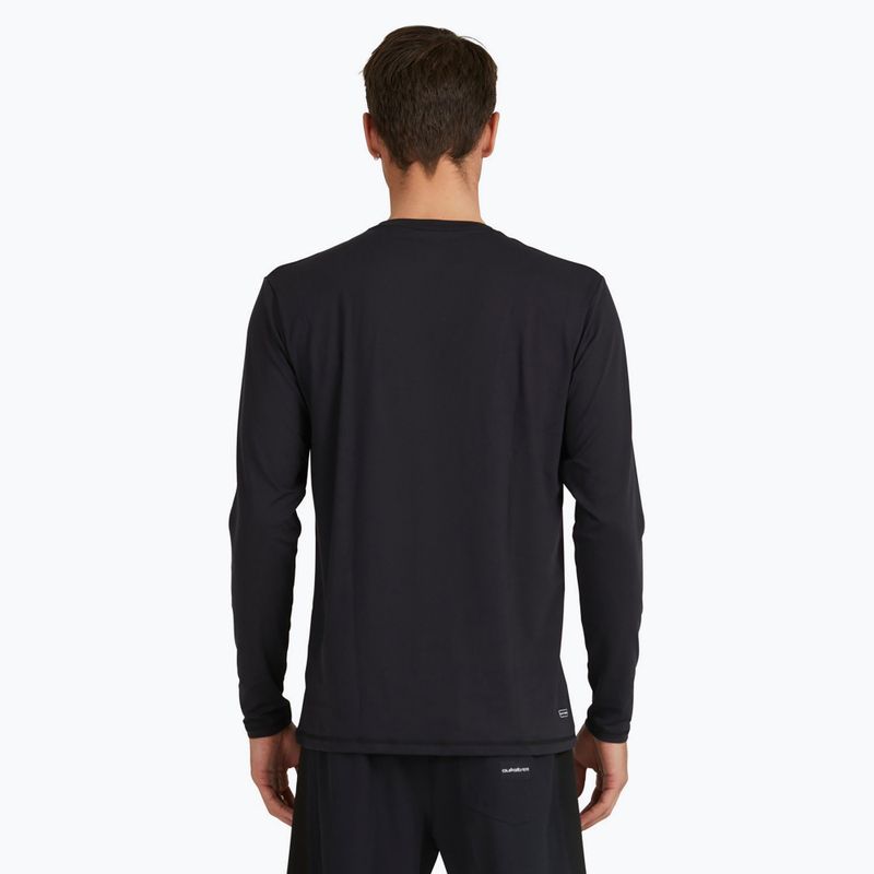 Men's Quiksilver Solid Streak swimming longsleeve black 3