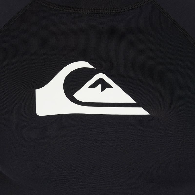 Quiksilver men's swim shirt All Time black 4