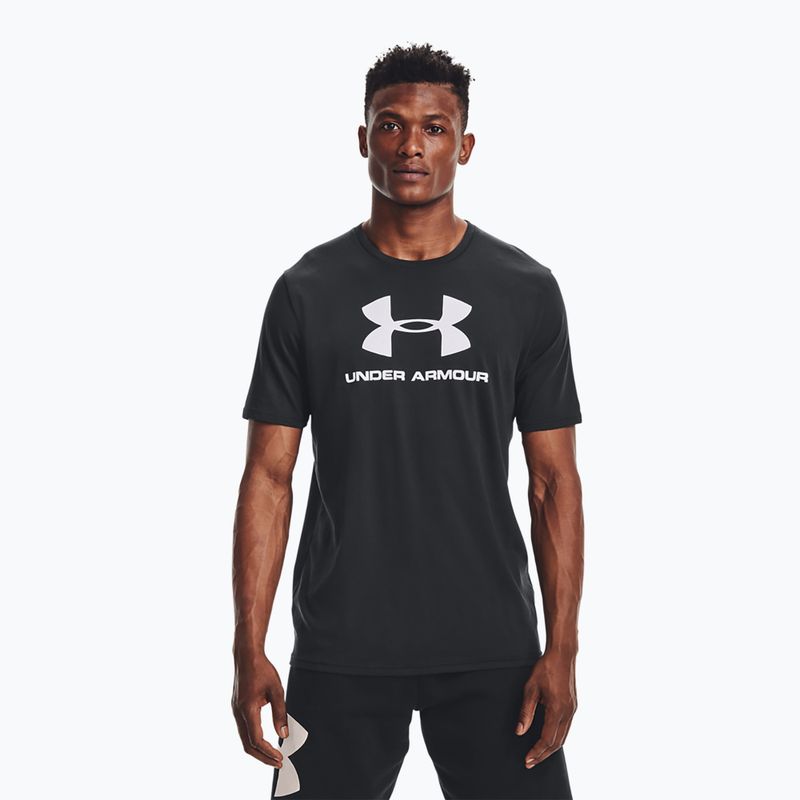 Under Armour UA Sportstyle Logo SS men's training t-shirt black 1329590