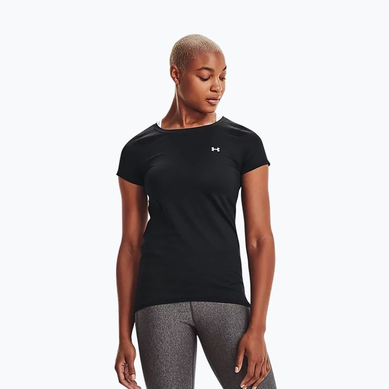 Under Armour UA HG Armour SS women's training t-shirt black 1328964 2