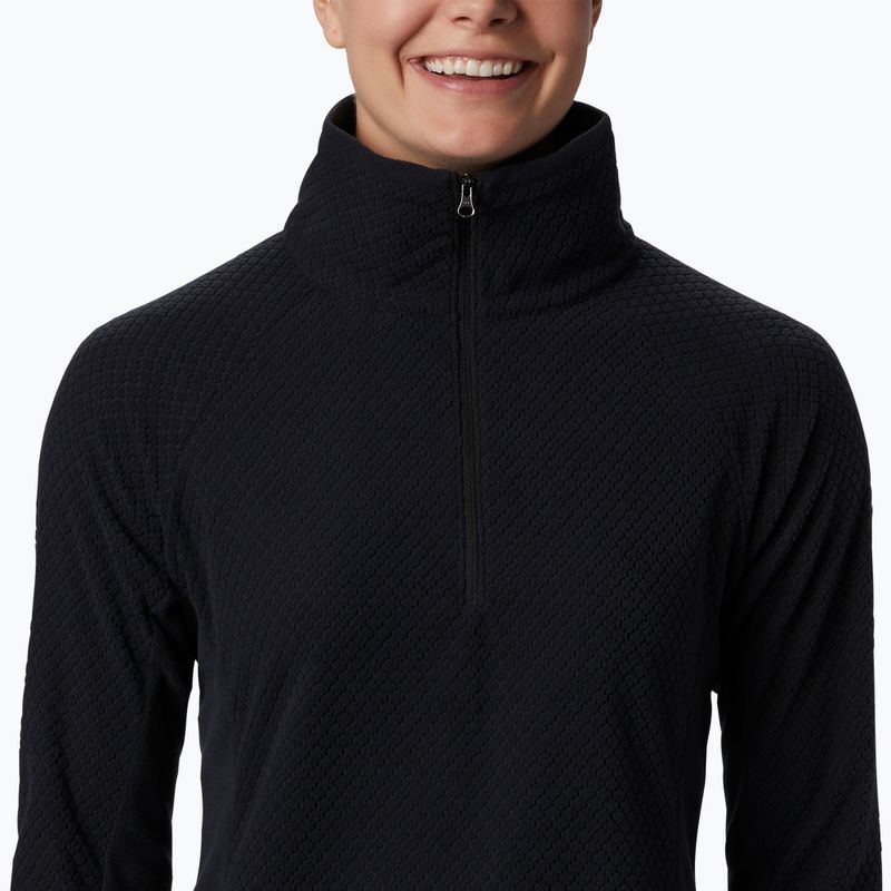 Women's hiking sweatshirt Columbia Glacial IV 1/2 Zip black 4